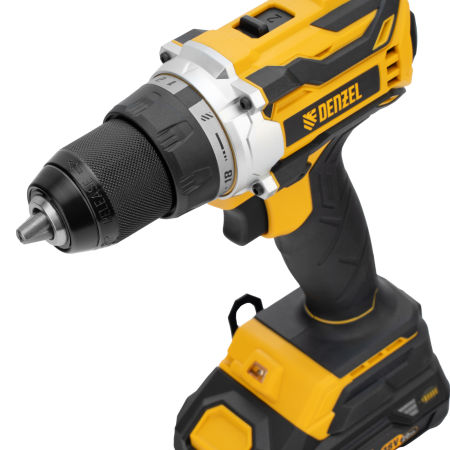 Дрель-шуруповерт аккумуляторная, бесщет. DENZEL BLDL-18-02 Li-Ion, 18 В