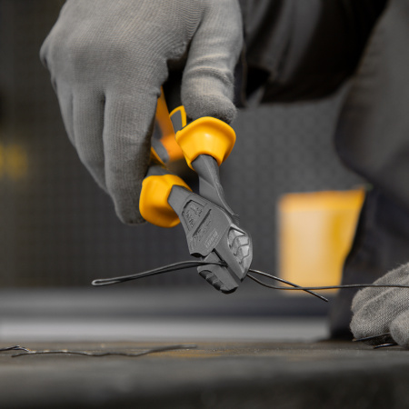 Бокорезы DENZEL 200 мм, усиленные, трехкомпонентные рукоятки