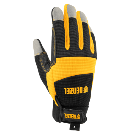 Перчатки универсальные DENZEL усиленные, размер 9