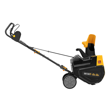 Снегоуборщик аккумуляторный DENZEL ESB-560Li, 560 мм, 40В, 2 АКБ 5 Ач, ЗУ, метал. шнек