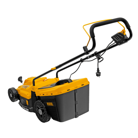 Газонокосилка электрическая DENZEL GM-1300, 1300 Вт, шир. 32 см, 5 уров., травосб. 35 л