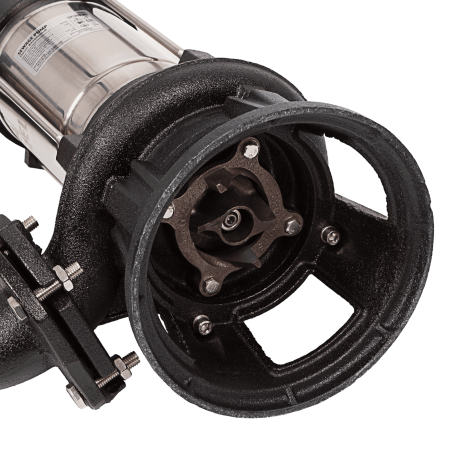 Фекальный насос DENZEL FP1800-KS, 1800 Вт, напор 17 м, 26000 л/ч, нож-измельчитель