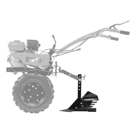 Окучник 1-рядный для мотоблока DENZEL без сцепки