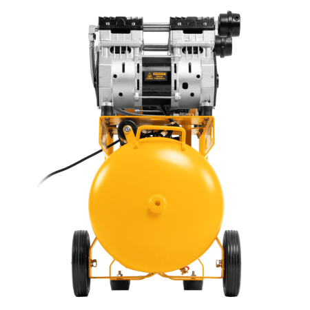 Компрессор безмасляный, малошумный DENZEL DLS 1500/50, 1500 ВТ, 2x750, 50 л, 260 л/мин