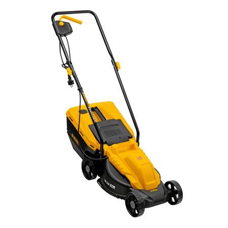 Газонокосилка электрическая DENZEL GM-1100, 1100 Вт, шир. 32 см, 3 уров., травосб. 30 л