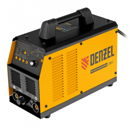 Аппарат инвертор. аргонодуговой сварки DENZEL ITIG-200 DС Pulse Cold Weld, 200 А, ПВ 60%