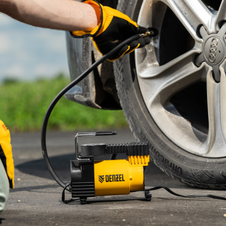 Автомобильный компрессор DENZEL DС-20,12В, 7 атм, 35 л/мин