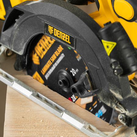 Пильный диск по ламинату DENZEL ф185 х 20 мм, 48 зубьев