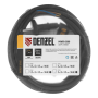 Шнур сетевой Energy Series DENZEL, ПВС, 3 м, 2 x 1,5 мм, с неразборной вилкой, черный