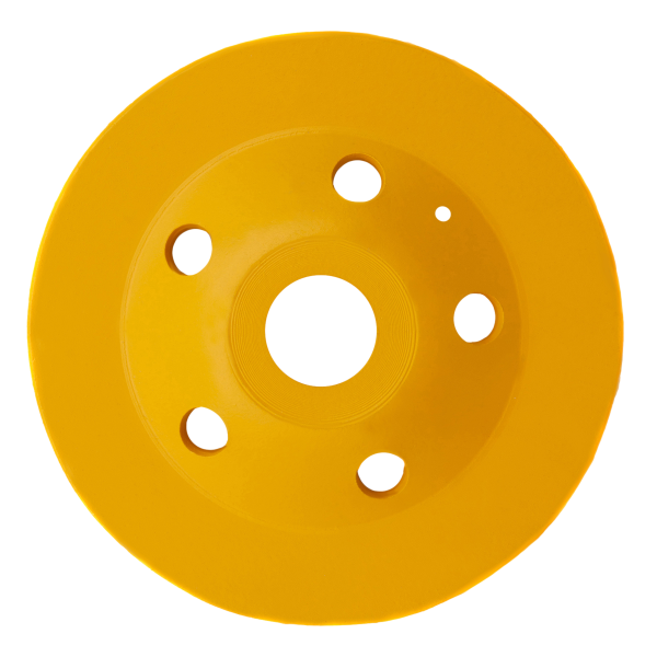 Чашка алмазная зачистная DENZEL 72972, агрессор, 125 мм