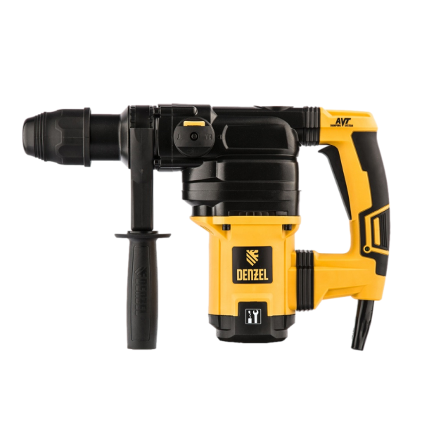 Перфоратор электрический DENZEL RHV-1050-38-max, SDS-max, 1050 Вт, 10 Дж, 2 плюс 1 режим