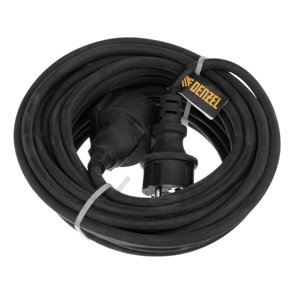 Удлинитель-шнур силовой Top Series DENZEL, КГТТ, 10 м, 1 розетка, 3 x 1,5 мм