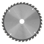 Пильный диск по дереву DENZEL ф255 х 30мм, 36 зубьев