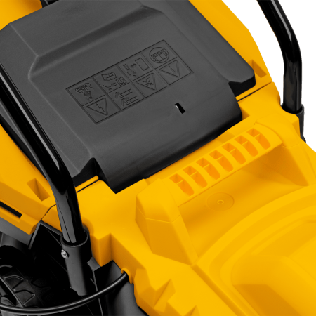 Газонокосилка электрическая DENZEL GM-1100, 1100 Вт, шир. 32 см, 3 уров., травосб. 30 л