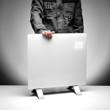 Конвектор электрический DENZEL OptiPrime-1000, Wi-Fi, тачскрин, цифровой термостат, 1000 Вт