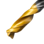 Сверло спиральное по металлу DENZEL 9 x 125 мм, Р6М5, Golden Tip, многогранная заточка
