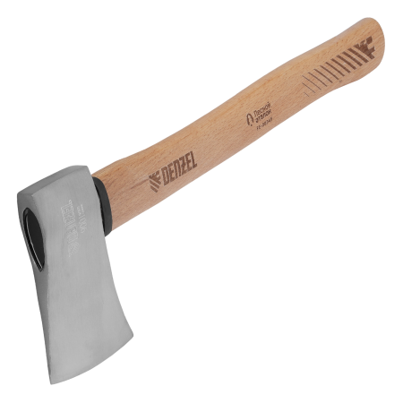 Топор кованый DENZEL 900 г, американский тип, буковая рукоятка, 430мм, EFP 21887