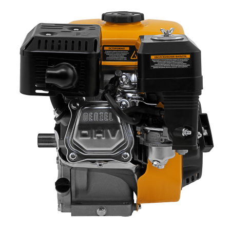 Двигатель бензиновый RX-17S, 7 л.с., 212 см3, горизонтальный вал шлиц 25 мм Denzel