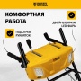 Снегоуборщик бензиновый DENZEL SBM 610S PRO, 212 cc, электростартер, фара, обогрев Снегоуборщик бензиновый DENZEL SBM 610S PRO, 212 cc, электростартер, фара, обогрев