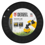 Леска для триммера DENZEL двухкомпонентная звезда, 4,0мм х 93м, на DIN катушке EXTRA CORD