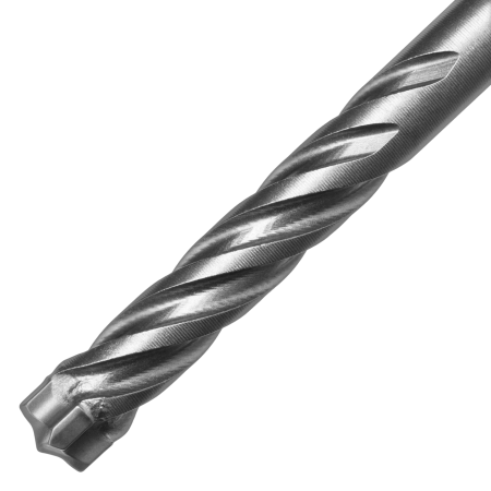 Бур по бетону DENZEL, цельная крестовая пластина, 8x115 мм, SDS PLUS