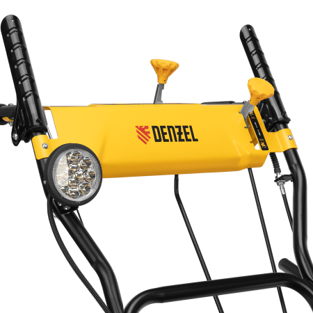 Снегоуборщик гибридный с функц. подметания DENZEL SWB-600, 212 сс, руч. старт, 2 насадки