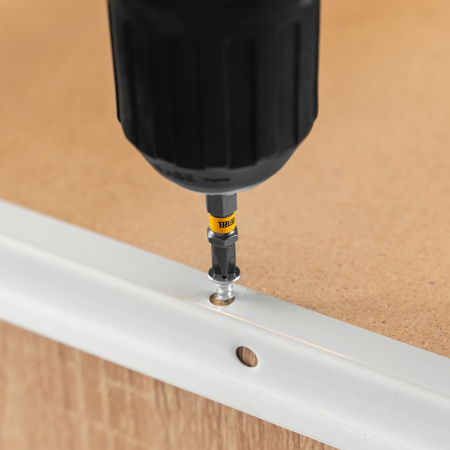 Бита DENZEL PH2х50, сталь S2, 30 шт., шестигранный профиль, пластиковая коробка, Е 6,3