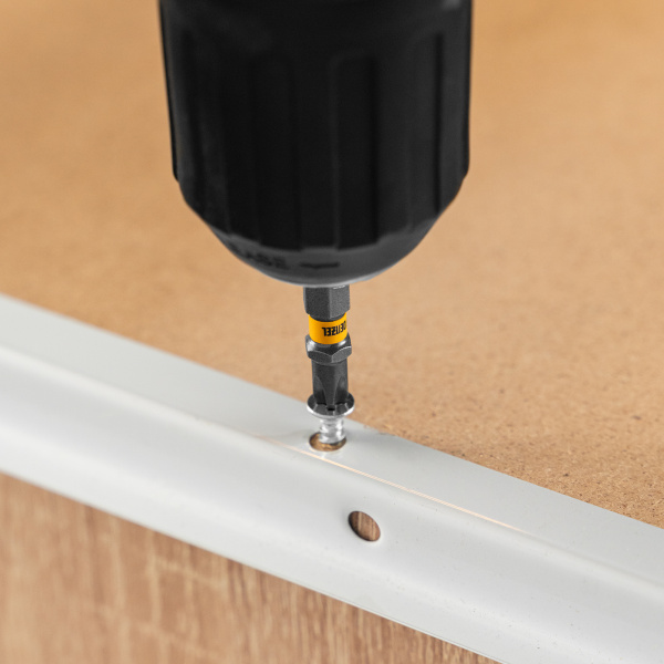 Бита DENZEL PH2х50, сталь S2, 30 шт., шестигранный профиль, пластиковая коробка, Е 6,3