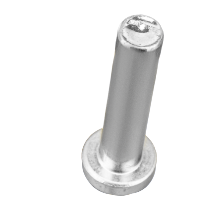 Щетка для дрели DENZEL, 75 мм, Плоская, со шпилькой, нержавеющая витая проволока