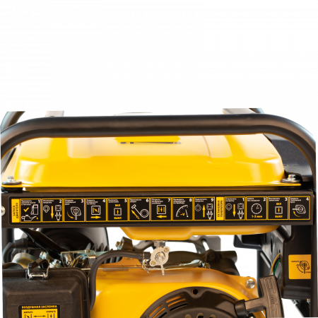 Генератор бензиновый DENZEL PS 25, 2.5 кВт, 230 В, 15 л, ручной старт