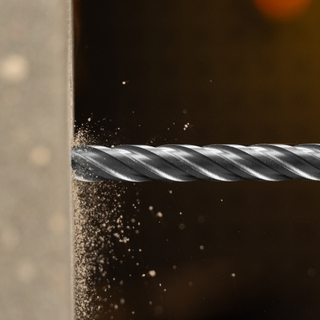 Бур по бетону DENZEL, цельная крестовая пластина, 12x265 мм, SDS PLUS