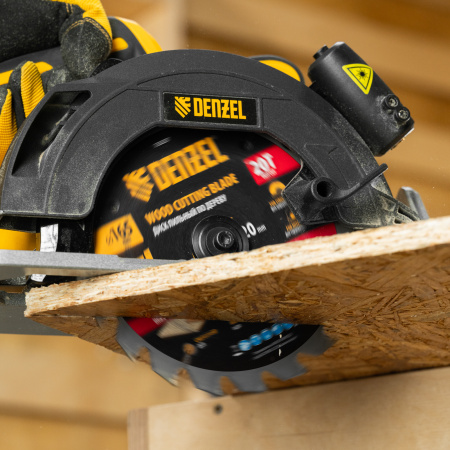 Пильный диск по дереву DENZEL ф165 х 20 мм, 20 зубьев