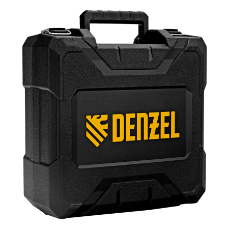 Дрель-шуруповерт аккумуляторная ударная DENZEL CID-18-02BM, Li-Ion, 18 В, 2 акк.