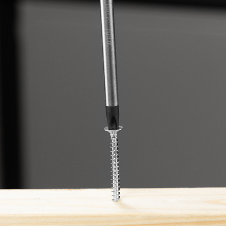 Отвертка DENZEL PH3х150 мм, S2, 3к рукоятка