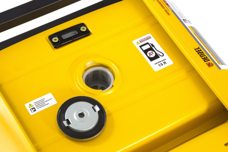 Дизельный генератор DENZEL DD6300Е, 5 кВт, 220 В/50 Гц, 15 л, электростартер