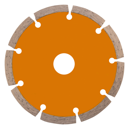 Диск алмазный отрезной DENZEL73101, сегментный, 125 x 22.2 мм, сухая резка