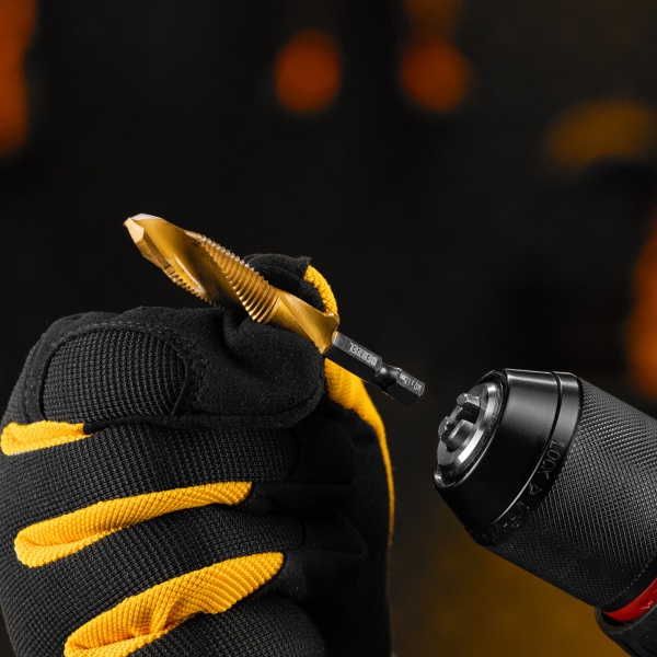 Сверло-метчик DENZEL М12 х 1,25 мм, Р6М5