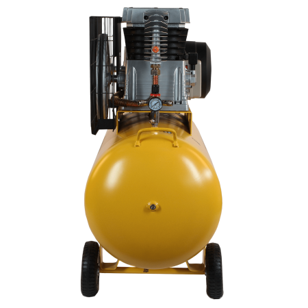 Компрессор воздушный DENZEL BCI5500-T/270, 5.5 кВт, ременный привод, 270 литров, 850 л/мин