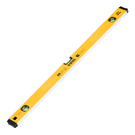 Уровень алюминиевый DENZEL магнит., фрезерованный, 3 глазка (1 зеркал.), 0,5 мм/м, 800 мм