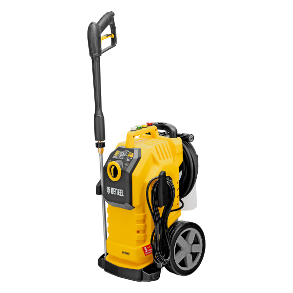 Моечная машина высокого давления DENZEL K 90 Power, 3100 Вт, 220 бар, 600 л/ч, асинх. двигатель