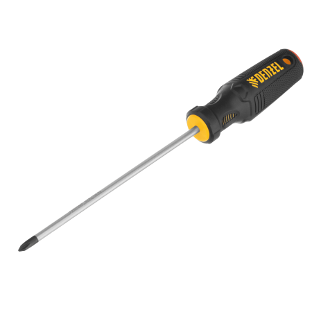 Отвертка DENZEL PH1х150 мм, CrV, трехкомпонентная рукоятка