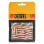 Токосъемный наконечник под проволоку DENZEL 1,2 мм, М6х28, E-CU, 20 шт для MIG горелки тип 24