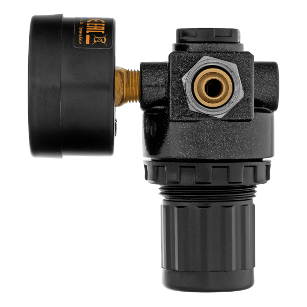 Регулятор давления с манометром DENZEL R1500, 12 бар, 1/4"