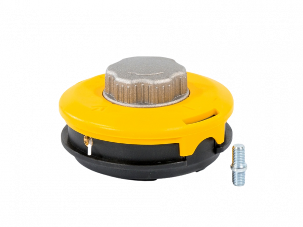 Катушка для триммера DENZEL 96322 полуавтомат, гайка M10 x 1.25, винт M10-M10, кнопка