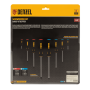 Набор отверток DENZEL 8 пр., CrV, трехкомпонентная рукоятка