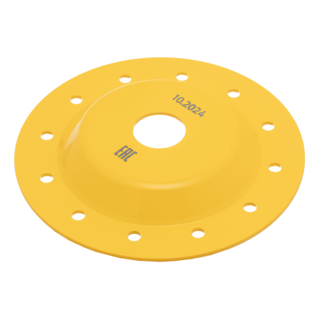 Чашка твердосплавная зачистная DENZEL, 125 мм, Плоская, крупное зерно #8