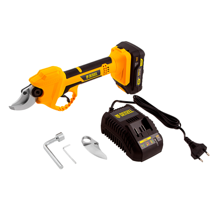 Секатор аккумуляторный DENZEL CP-30, 18В Li-Ion