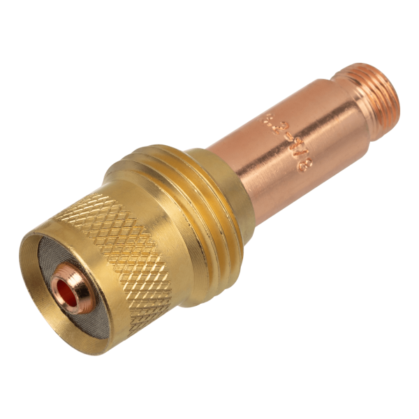 Держатель цанги с газовой линзой для электрода DENZEL 2,4 мм, 2 шт