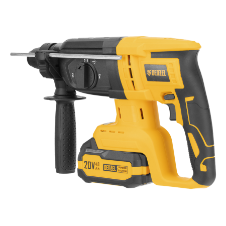 Перфоратор аккумуляторный бесщет. DENZEL RHH-BL-20-28, 3 Дж, Li-Ion, 20 В