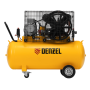 Компрессор воздушный DENZEL рем. привод BCV 5500-T/200, 5,5 кВт, 200 литров, 850 л/мин